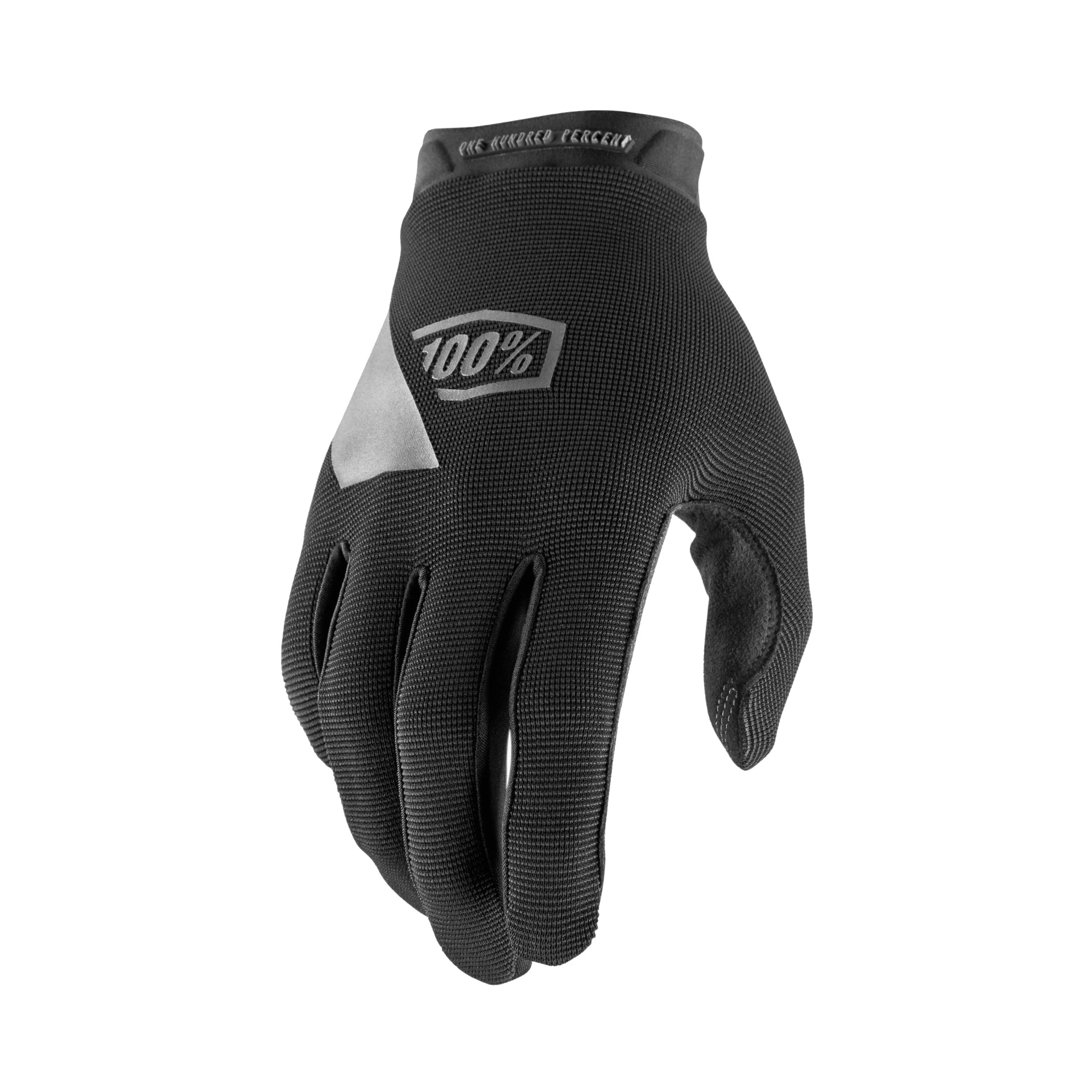 Guantes Ridecamp 100% Negro: ¡Agarre Perfecto para la Aventura! Domina el Sendero con Estilo y Confort.